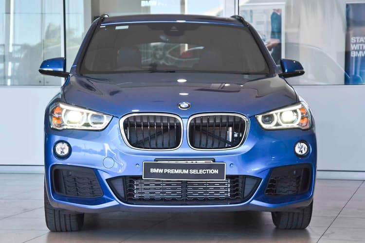 BMW X F  Blue