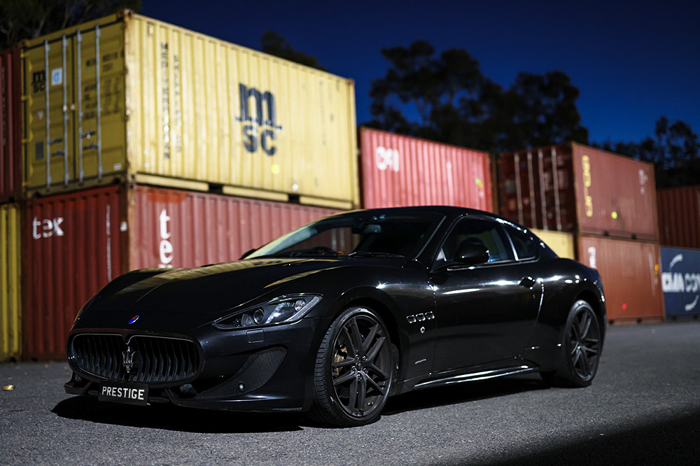 Maserati GranTurismo Black Hire Melbourne