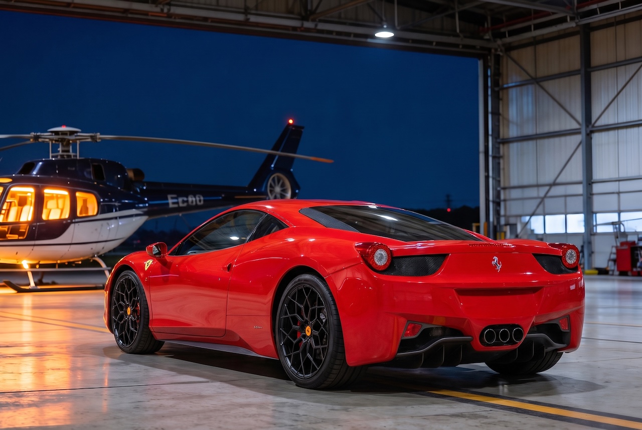 Ferrari 458 - Chauffeur only (4)