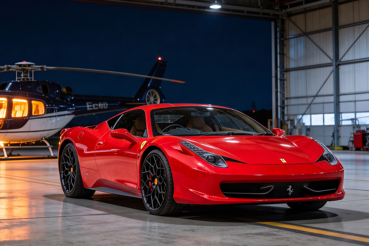 Ferrari 458 - Chauffeur only