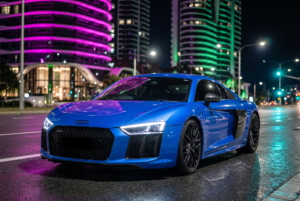 Audi R8 Blue