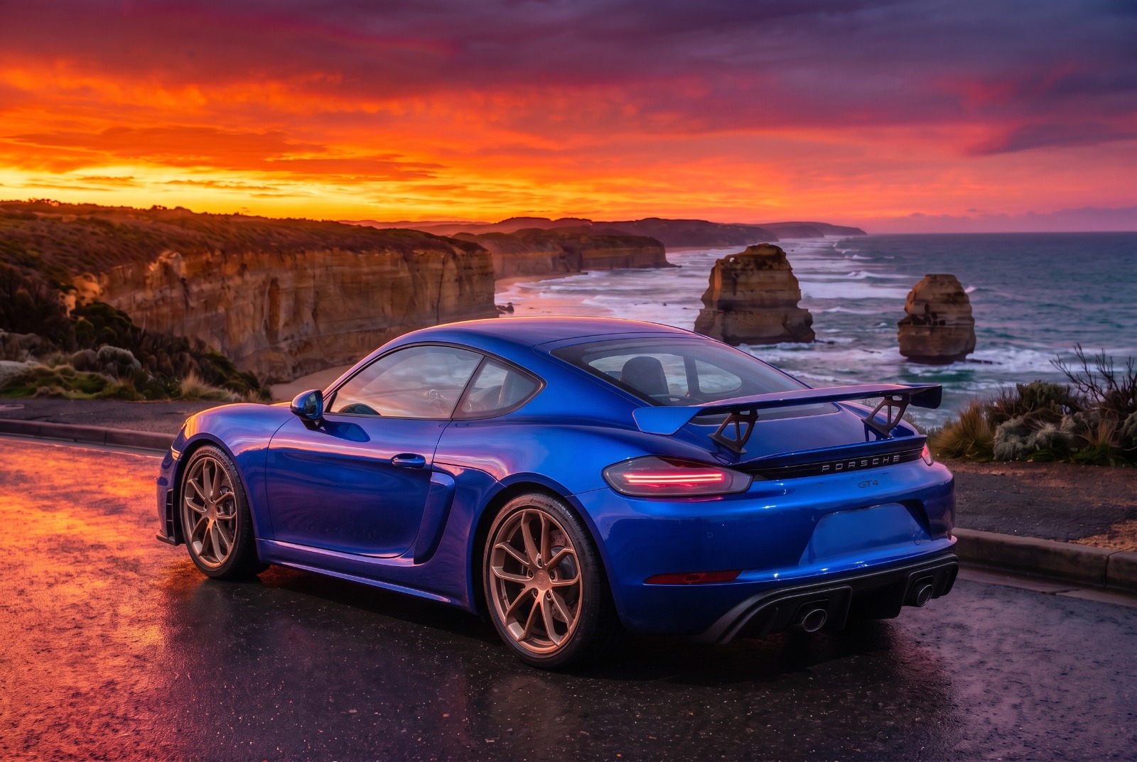 Porche 718 - Back