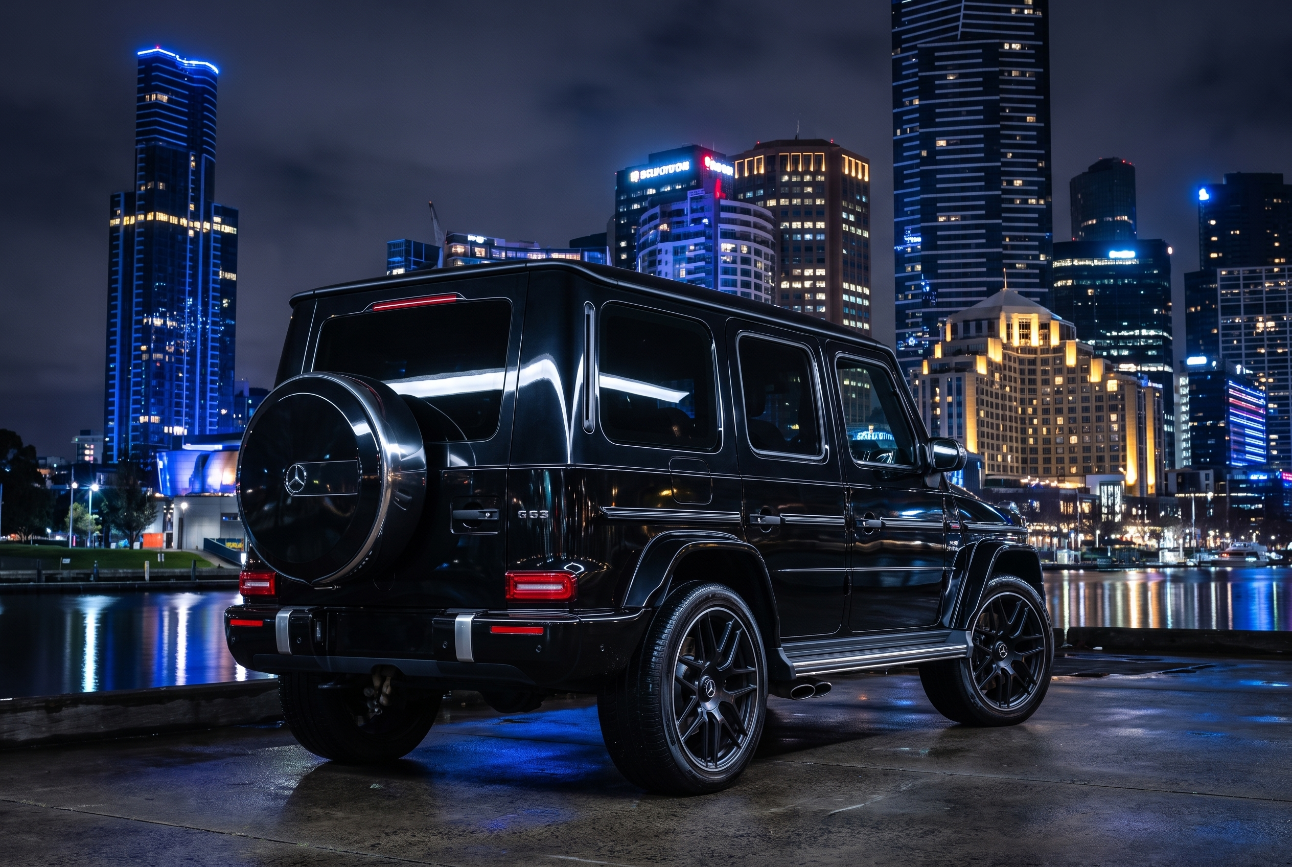 Prestige Rentals Mercedes G63 Black Melbourne Hire (2)